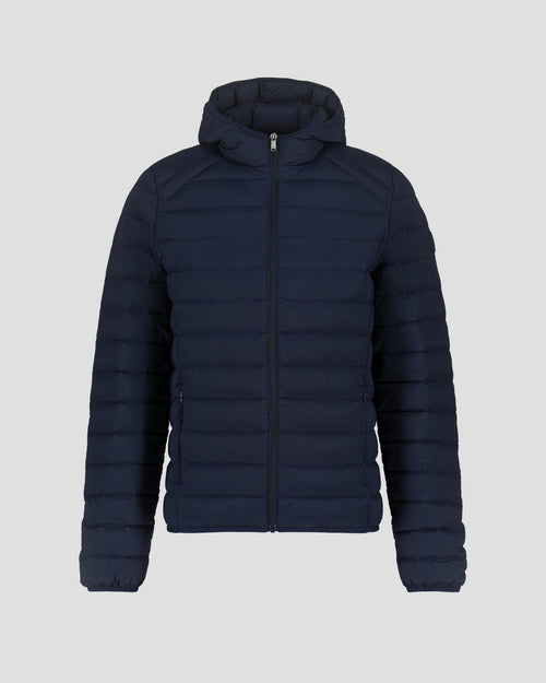 Navy Lightweight stretch hooded jacket Frantz - JOTT UK - 2