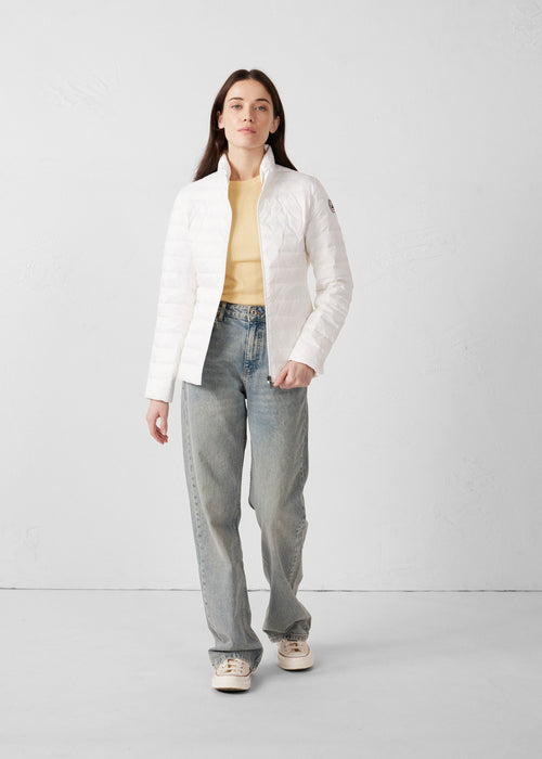 Light down jacket White Cha - JOTT UK - 3