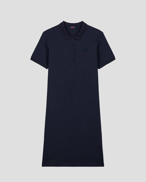 Navy Polo dress Blondie - JOTT UK - 2