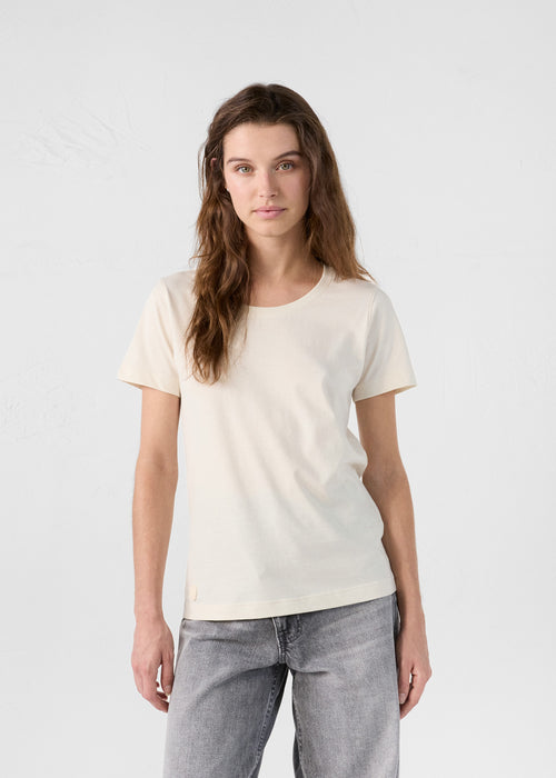 Round-neck Tshirt Natural Lucia - JOTT UK - 3