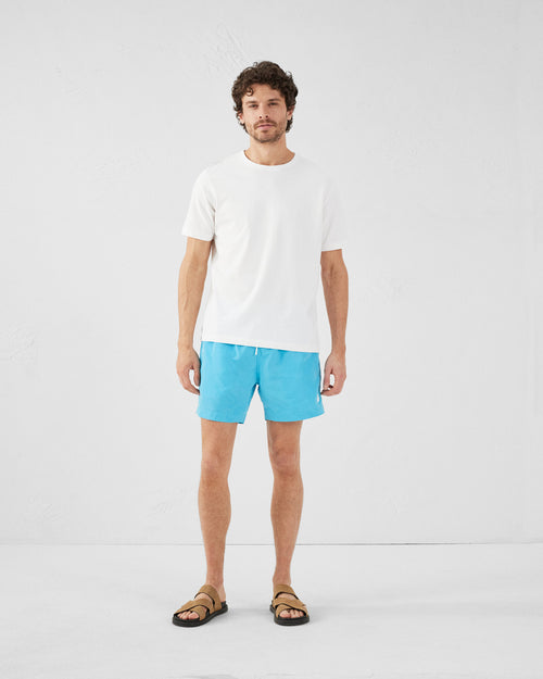 Horizon blue Niolon swim shorts - JOTT UK - 4