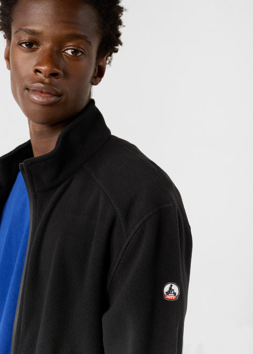 Fleece zip jacket Black Loid - JOTT UK - 5