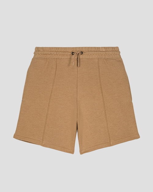 Tawny brown Bi-fabric shorts Mustang - JOTT UK - 2
