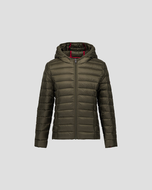 Army Hooded down jacket Carla - JOTT UK - 2