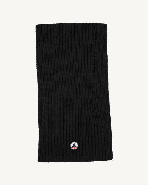 Black Snow beanie and scarf set - JOTT UK - 2