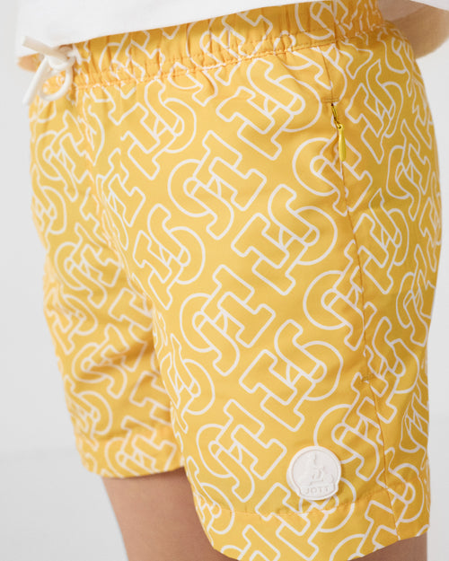 Swimsuit Mono ray flower Mimosa Monogram - JOTT UK - 5