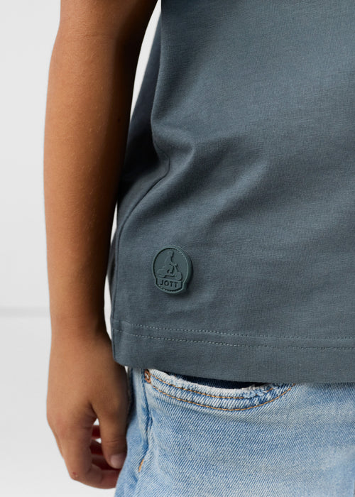 Round-neck T-shirt Bluestone Pio - JOTT UK - 5