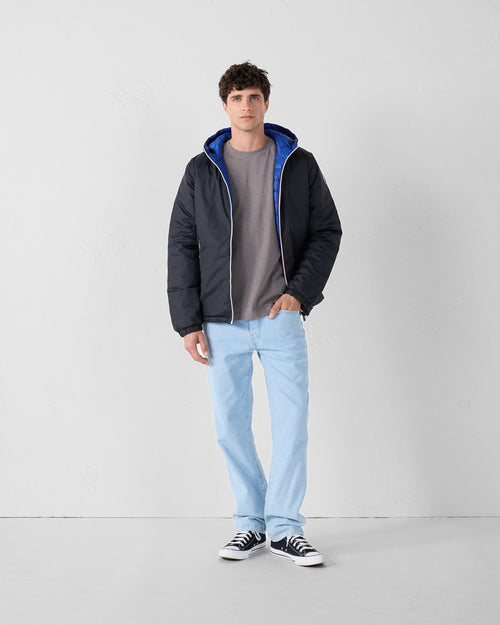 Reversible jacket Black/cobalt blue Brummen - JOTT UK - 2