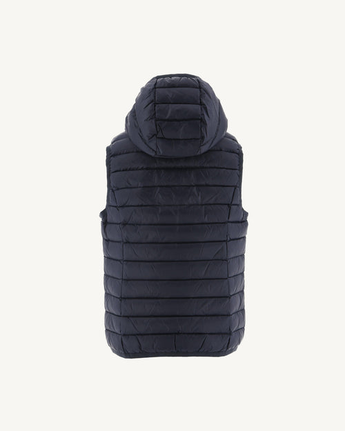 Navy Sleeveless Down Jacket Djam - JOTT UK - 2