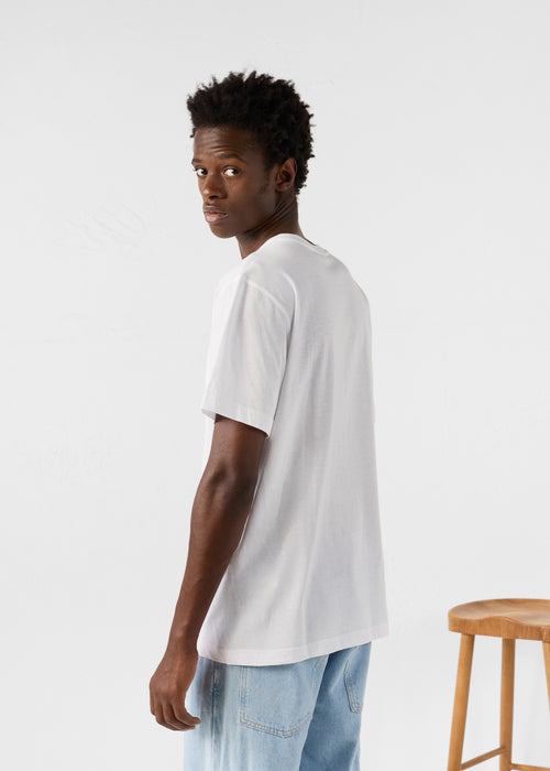 Round-neck Tshirt White Petro - JOTT UK - 4