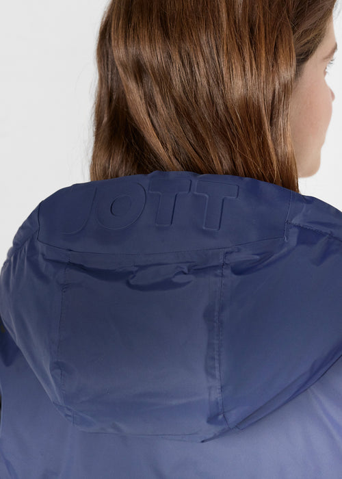 Long reversible jacket Navy/petal pink Verone - JOTT UK - 5