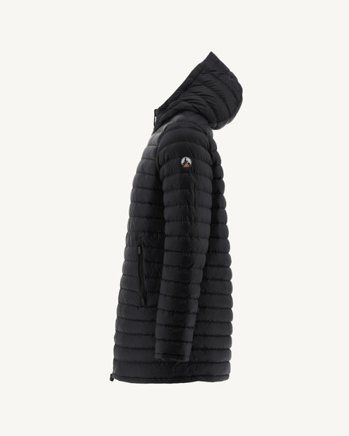 Tonal Military print/Black Reversible light down jacket Amsterdam - JOTT UK - 2