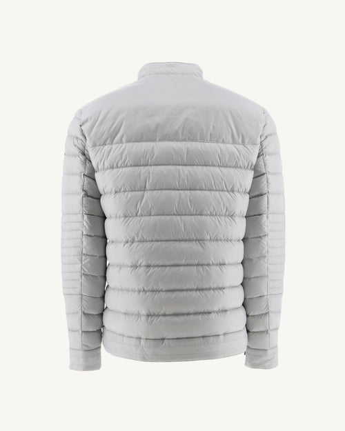 Soft grey David puffer jacket