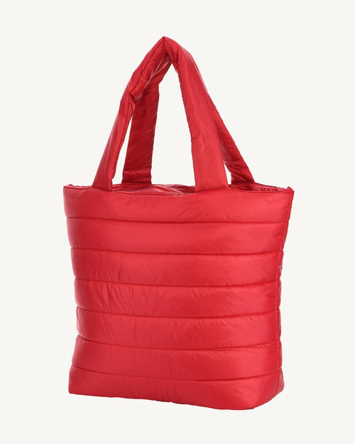 Red Quilted bag Nita - JOTT UK - 3