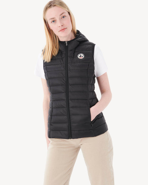 Light sleeveless down jacket Black Mali