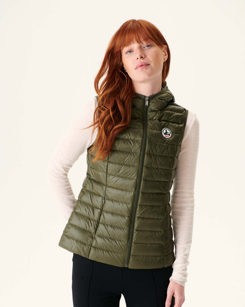 Light sleeveless down jacket Army Mali - JOTT UK - 2