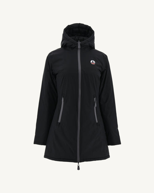 Reversible light down jacket Black Moscou - JOTT UK - 2
