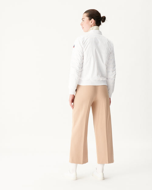 Reversible down jacket White/Navy Blue Hanoi - JOTT UK - 4