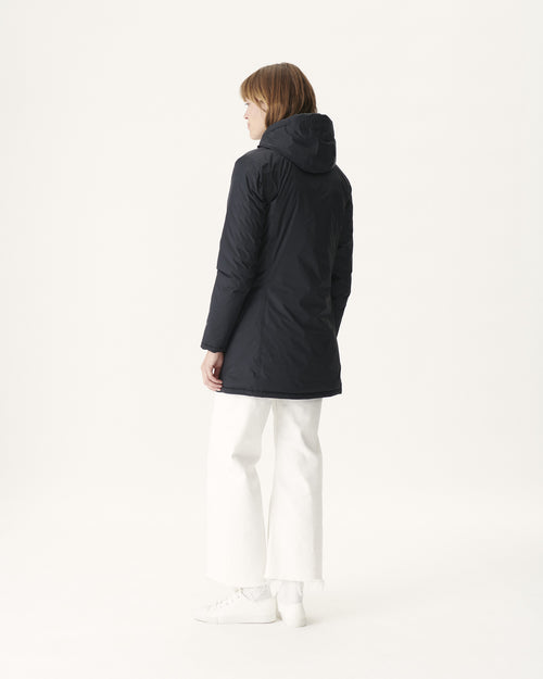 Reversible light down jacket Black Moscou - JOTT UK - 4