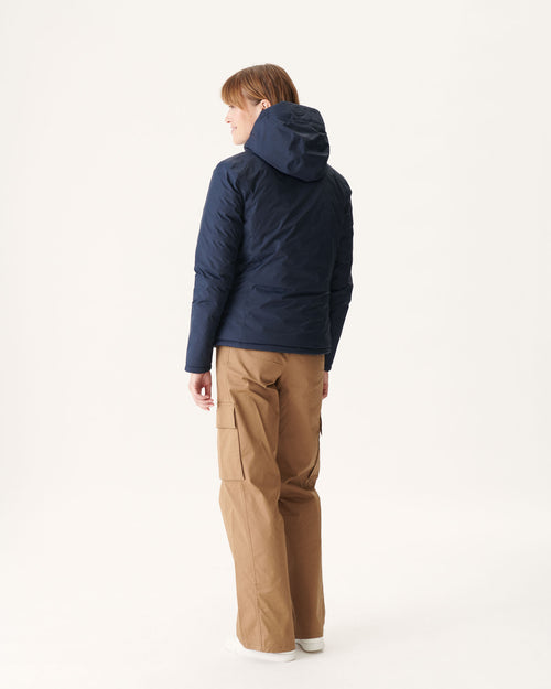 Reversible Down Jacket Navy Vienne - JOTT UK - 4