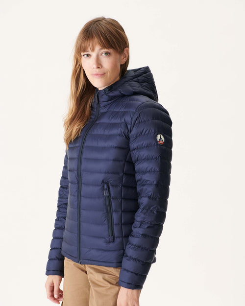 Reversible Down Jacket Navy Vienne - JOTT UK - 5