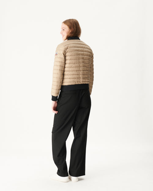Reversible down jacket Black/Beige Hanoi - JOTT UK - 4