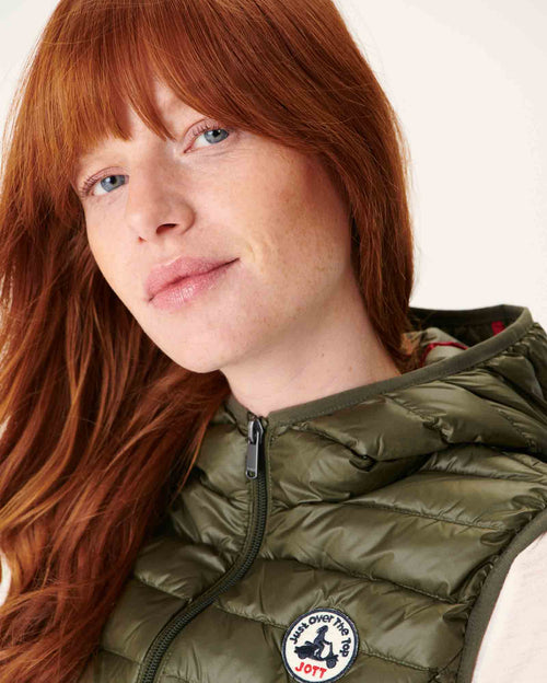 Light sleeveless down jacket Army Mali - JOTT UK - 3