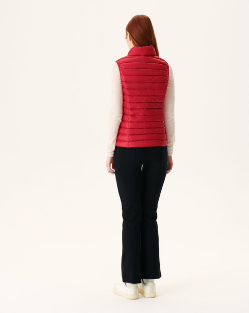 Light sleeveless down jacket Red Seda - JOTT UK - 5